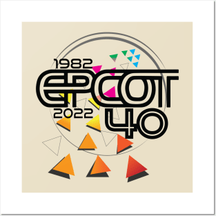 Epcot 40 Posters and Art